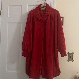 Red women’s coat